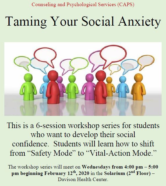 Taming Your Social Anxiety